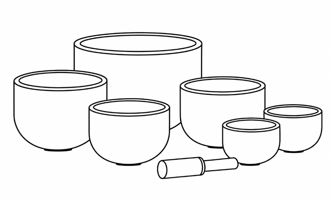 Crystal singing bowls training course at Soulwaves