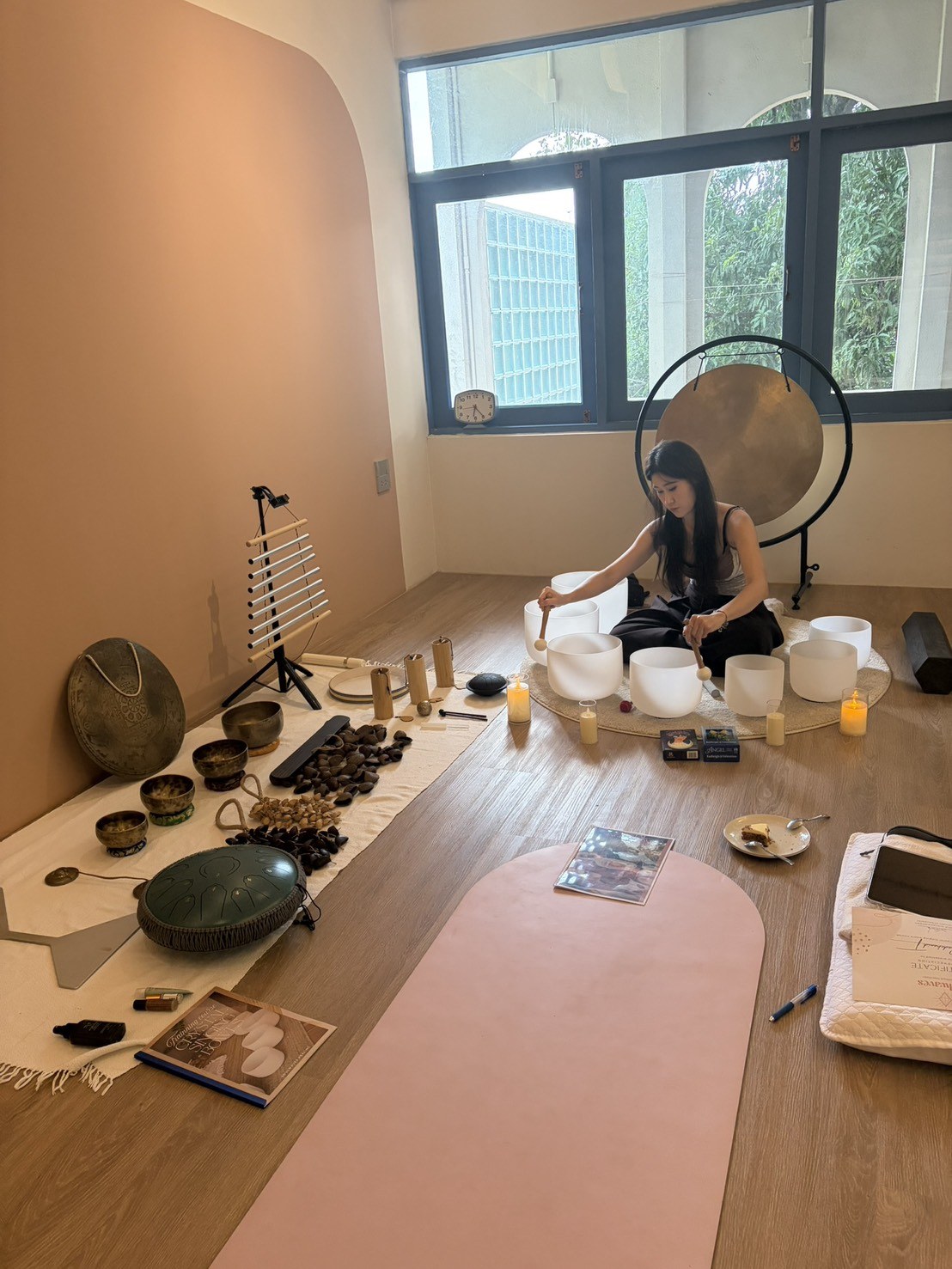 Sound healing practitioner training at Soulwaves