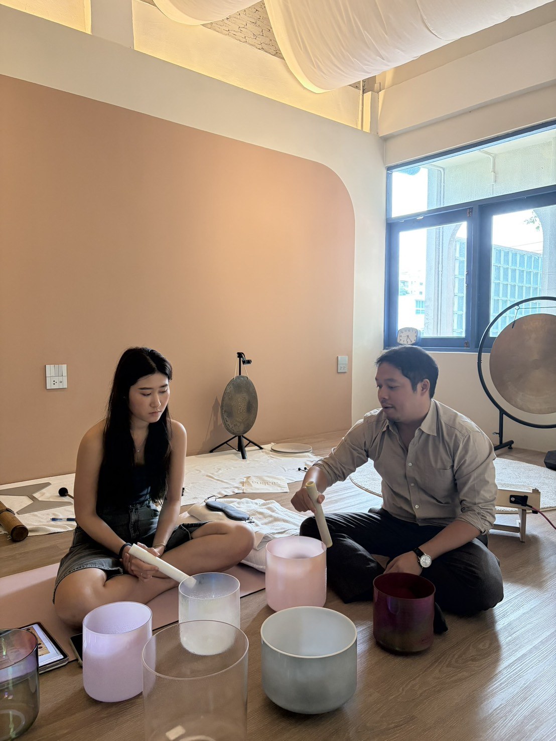 Sound healing practitioner training at Soulwaves